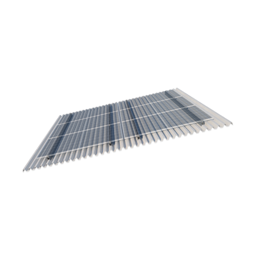 Pitch Tin Roof Mounting Structure